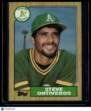 1987 Topps Steve Ontiveros #161