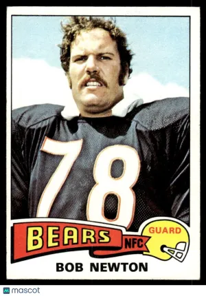 1975 Football Bob Newton #69