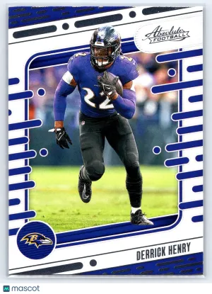 2024 Panini Absolute Derrick Henry #8 Retail Baltimore Ravens