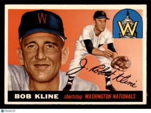 1955 Topps Bob Kline #173
