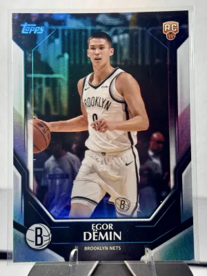 2026 Topps Collector Kit - Egor Demin #NBA-9