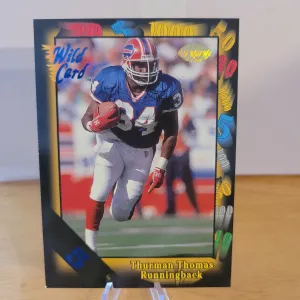 1992 Wild Card 5 Stipe Thurman Thomas