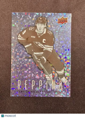 2026-27 Upper Deck Series 1 Clayton Keller #RP-17 Repping Speckle
