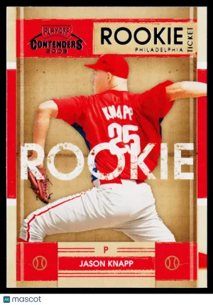 2008 Playoff Contenders Jason Knapp #27