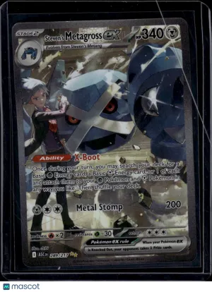 Pokemon 2026 Mega Evolution – Ascended Heroes Pokemon Steven's Metagross EX SAR