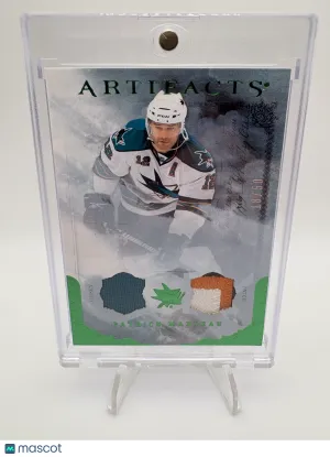 2010 Upper Deck Artifacts Patrick Marleau #21 Emerald Memorabilia 18/50