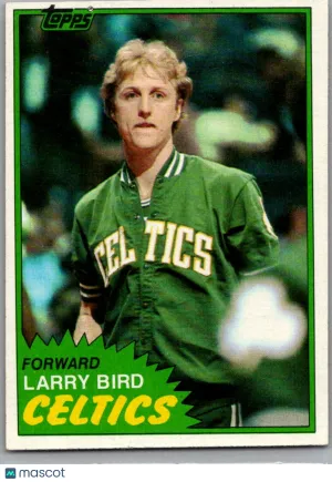 1981 Topps Larry Bird #4