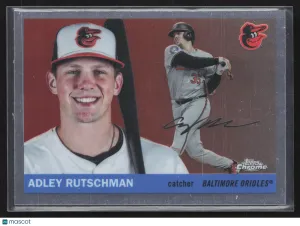 2025 Topps Heritage Adley Rutschman #99 Chrome
