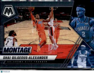 2021 Panini Mosaic Montage Shai Gilgeous-Alexander #15
