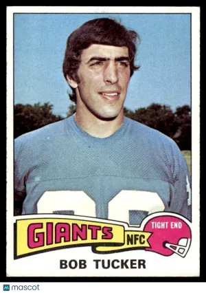 1975 Football Bob Tucker #255