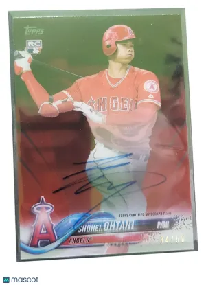 2018 Topps Chrome Shohei Ohtani #CAA-SO RC 34/50