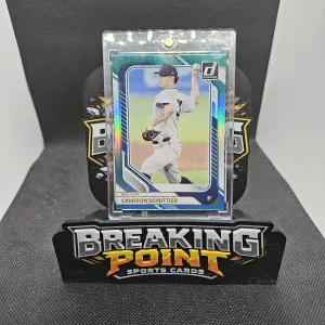 2025 Donruss CAM SCHLITTLER # 09/25 Teal Foil RC