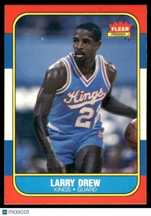 1986 Basketball Larry Drew #25