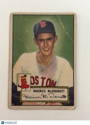 1952 Topps Maurice McDermott #119 Low grade