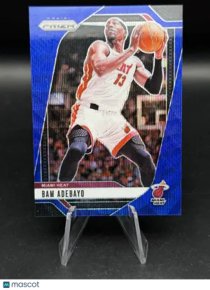 Bam Adebayo 2024 Panini Prizm Basketball #97 Blue Wave 001/125 - Miami Heat