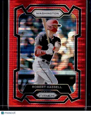 2024 Panini Prizm Robert Hassell #194 Red Pulsar Prizm /399
