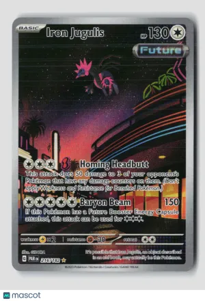 Pokemon 2023 Paradox Rift Iron Jugulis #216/182