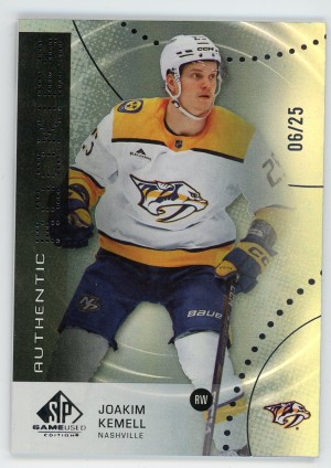 2025-26 SP Game Used Joakim Kemell Authentic Rookies Gold 6/25