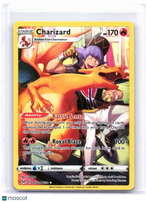 2022 Pokemon—Charizard #TG03/TG30 Lost Origin Trainer Gallery—Ultra Rare Holo