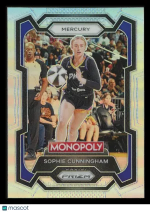 Sophie Cunningham 2024 Panini Monopoly Prizm #37 Silver Phoenix Mercury