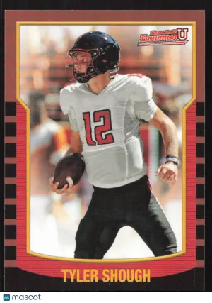 2021-22 Bowman University Tyler Shough #2KB-15 2000 Bowman
