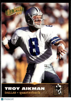 1996 Score Board All Sport PPF Troy Aikman #30