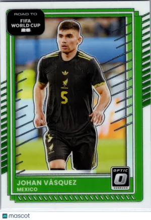 2025 Panini Donruss Optic Road to FIFA World Cup Johan Vásquez #79