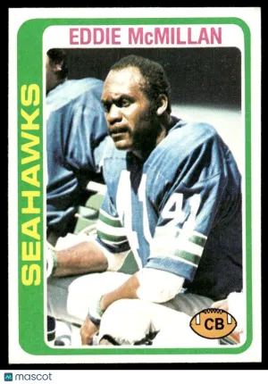1978 Football Eddie McMillan #244