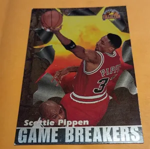 1997 Score Board Autographed Collection Game Breakers 2 Scottie Pippen