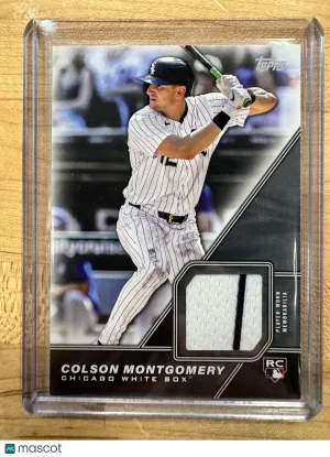 2026 Topps Major League Material Colson Montgomery #MLM-CMO Player-Worn Relic RC