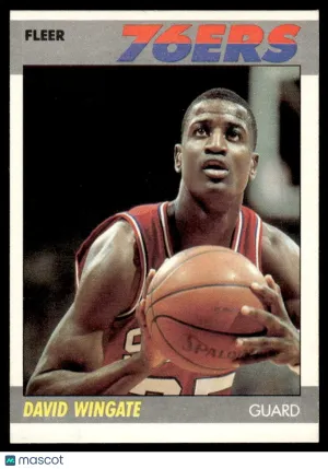 1987 Basketball David Wingate #125