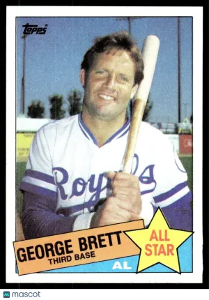 1935 Baseball Card George Brett #703