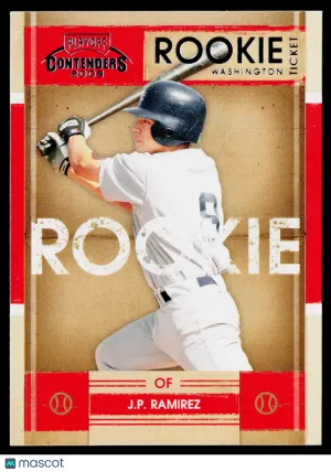 2008 Playoff Contenders J.P. Ramirez #25