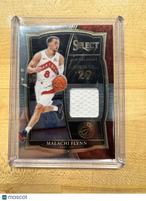 2021 Panini Select Malachi Flynn #DS-FLY Memorabilia