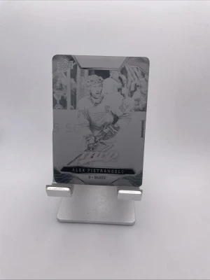 Alex Pietrangelo 1/1 Printing Plate 2019-20 Upper Deck MVP #180