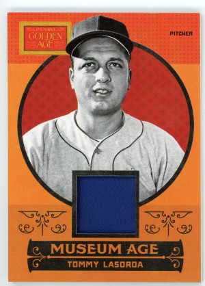 2014 Panini Golden Age Tommy Lasorda Museum Age Material #35
