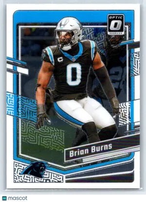 2023 Donruss Optic Brian Burns #26 Carolina Panthers