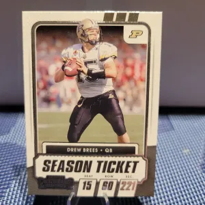 Panini Contenders Draft Picks Drew Brees