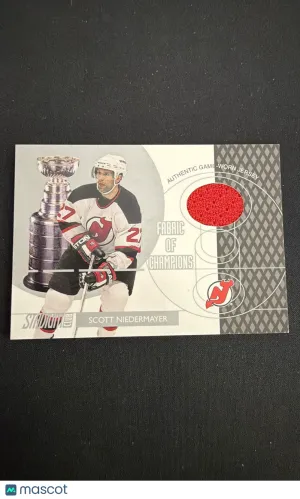 2002-03 Topps Stadium Club Scott Niedermayer #FC-7 [Base] Memorabilia Insert