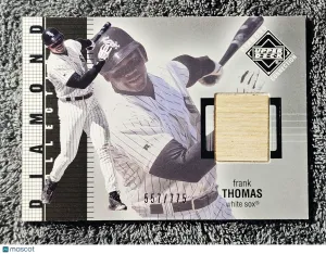 2002 Upper Deck Diamond Connection #563 Frank Thomas /775 Game-Used Bat
