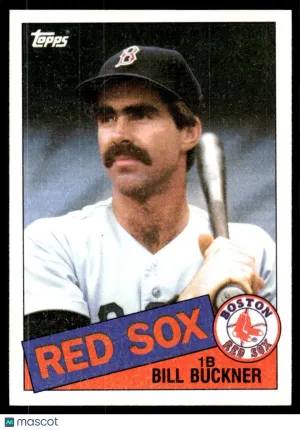 1985 Baseball Card Bill Buckner #65
