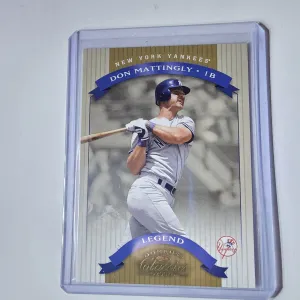 2002 Donruss Classic Don Mattingly Legend /1500