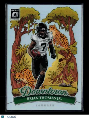 2025 Panini Donruss Optic Football Brian Thomas Jr. #2 Downtown