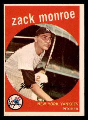 1959 Topps Zack Monroe #108