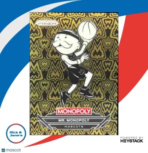 Prizm Monopoly Mr. Monopoly Millionaire Black #B28 USA