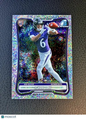2026 Bowman Football Ja'Kobi Lane #BCV-127 Chrome Speckle Refractor RC