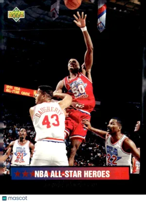 1993 Upper Deck NBA All-Star Heroes David Robinson #21 HOF