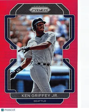 2022 Panini Prizm Baseball Ken Griffey Jr. Red #264 Seattle Mariners