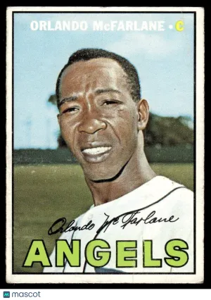 1967 Baseball Card Orlando McFarlane #496