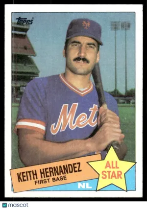 1985 Baseball Card Keith Hernandez #712